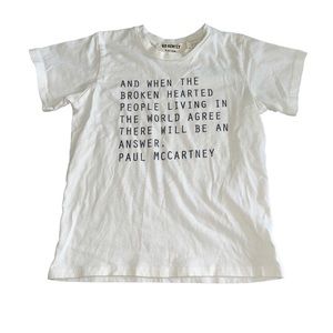 Go Gently Nation Kids Paul McCartney Quote T-shirt
